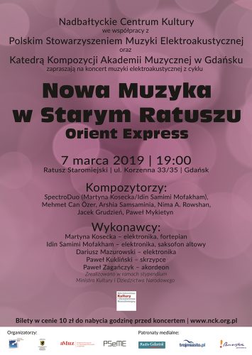 New music in Old City Hall / Orient Express